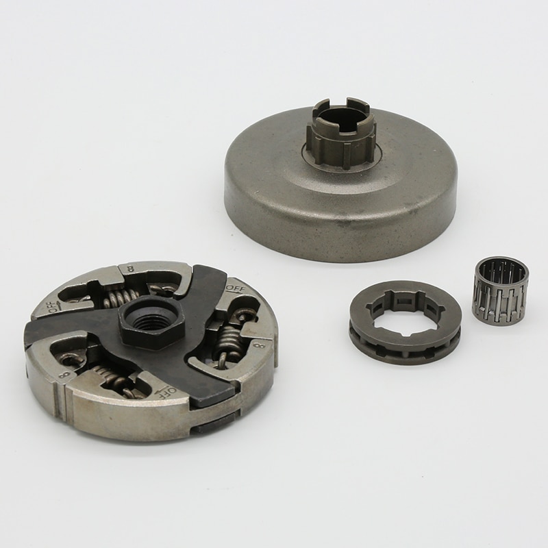 3/8&quot;-7T Clutch Drum Needle Bearing Rim Sprocket Kit Fit For Husqvarna 288 281 288XP 281XP 181 Garden Chainsaw Spare Parts