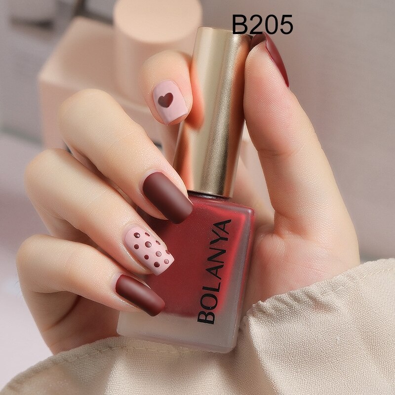 10Ml Sneldrogende Waterbasis Matte Nagellak Geen Bakken Matte Nagellak Nail Art Kleurrijke Serie matte Gel Polish: 03