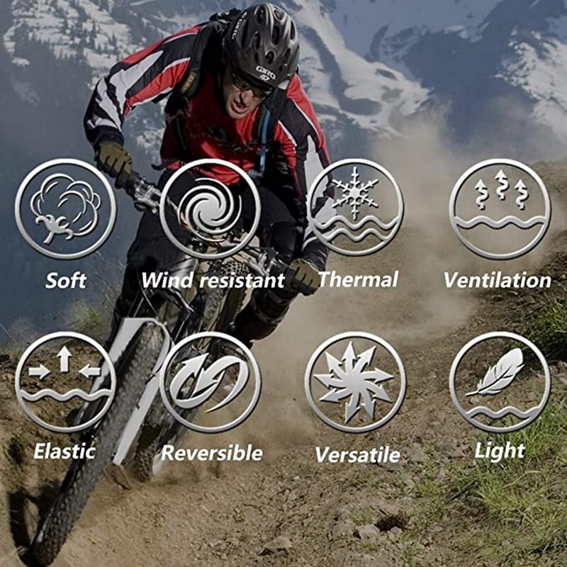Máscara transpirable para senderismo, pasamontañas para esquiar, sombrero de punto, gorro de protección facial, máscara cortaviento, deporte al aire libre, ciclismo,