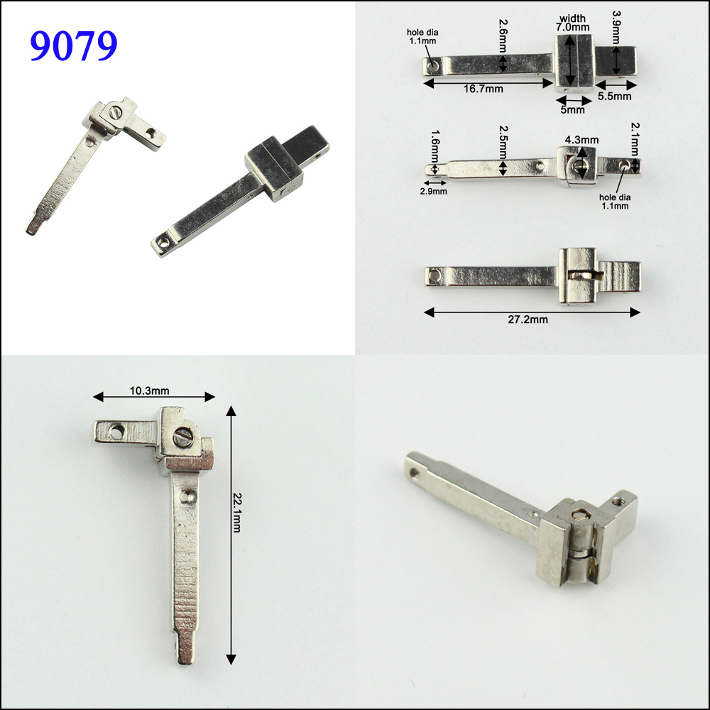 10pairs Glasses Spring Hinges Eyeglasses Repair Accessory Metal Spare Part For Plastic Acetate Eyewerar Frame Temples Low Price: Blue