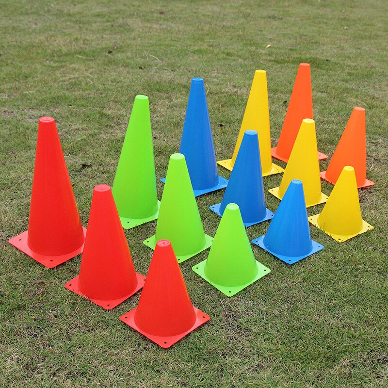 Stadium Sport Slalom Obstacle Football Soccer Rugby Training Cone Cylinder Outdoor Football Train Obstacles For Roller Skating