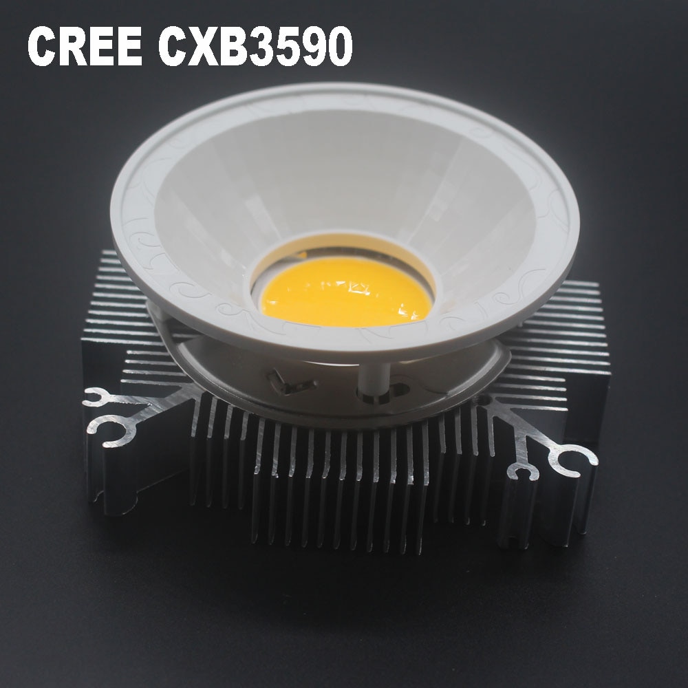 Original Cree COB CXB3590 CXB 3590 led grow light 3500K/6000K with Holder Reflect 36V cob led grow light for plants
