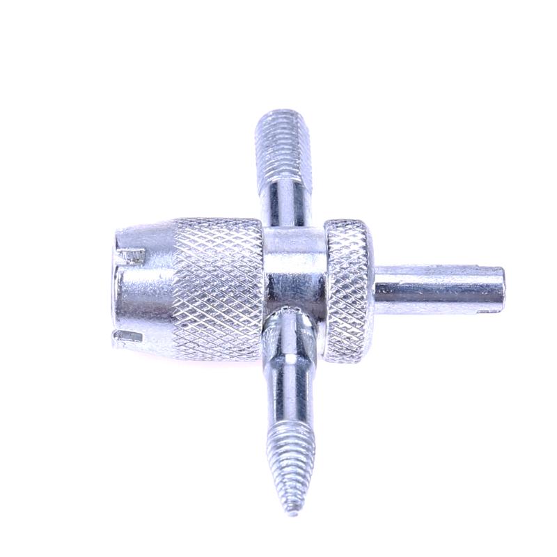 4 in 1 Auto Tire Reparatie Tools Metalen hardware Auto Vrachtwagen Band Schroevendraaier Ventiel Core Remover Voor auto's, vrachtwagens, motorfiets
