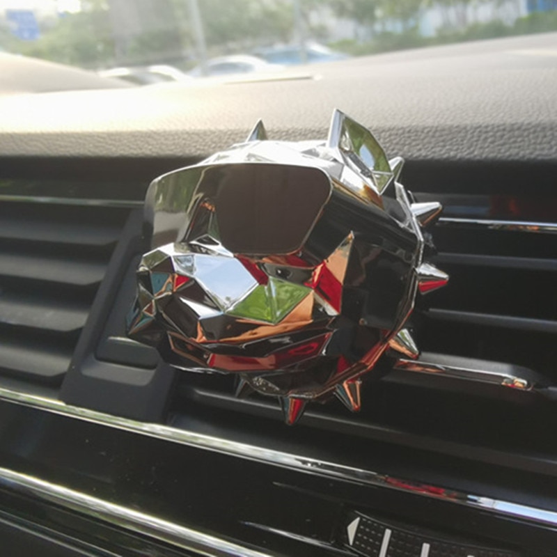 Bulldog Fragrance Deer Vehicle Fragrance Decoration Car Bling Accessories Car Air Freshener Diffuser Vent Clip Car Decoration