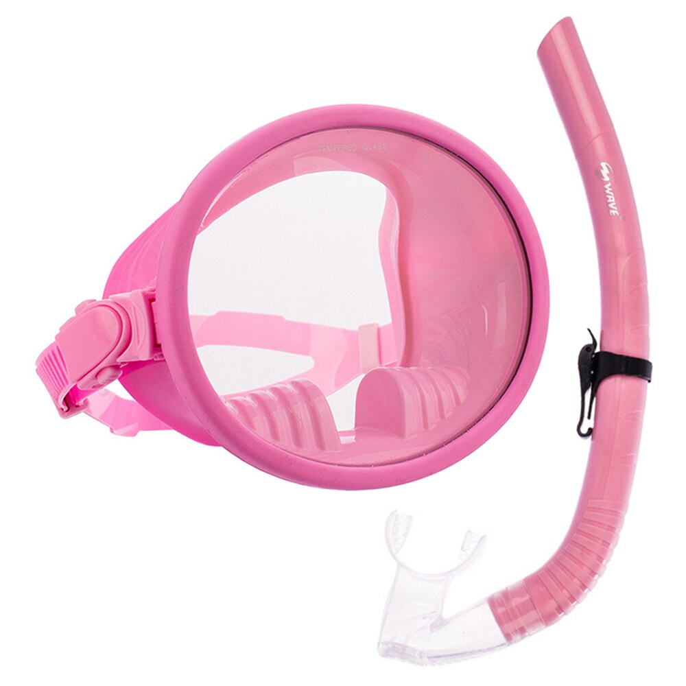 Adult Dive Mask Swimming Tube Underwater Scuba Anti Fog Snorkeling Respiratory Masks Goggles Glasses Dive Equipment