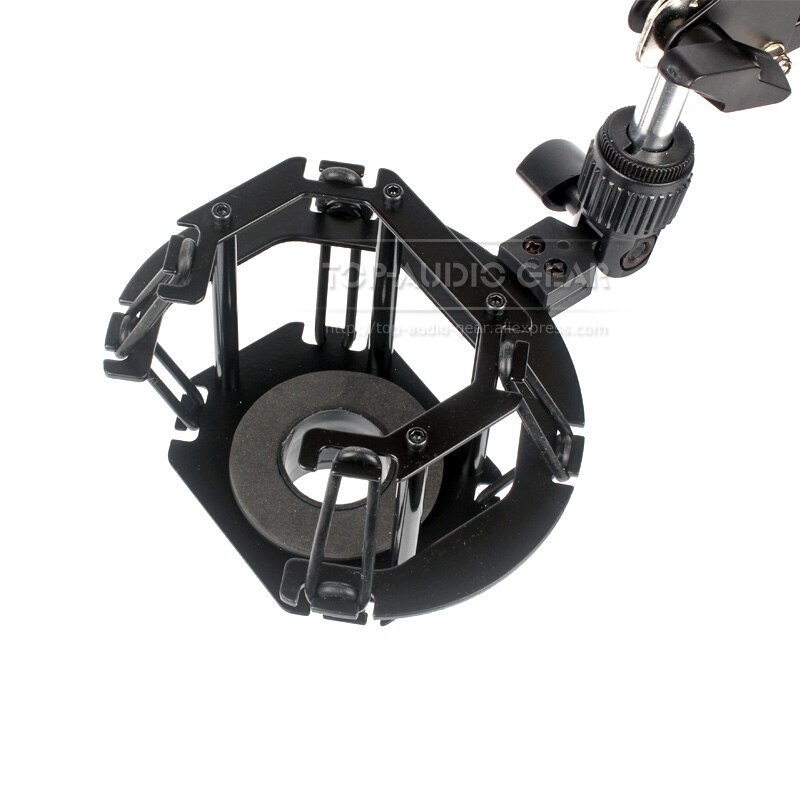 Desktop Suspension Microphone Stand Shock Mount Scissor Boom Arm Holder For LEWITT DGT 260 650 LCT 441 FLEX 640 540 449 PURE Mic