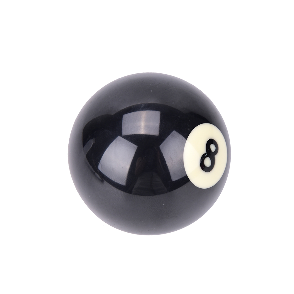 1 PCS Black 8 Ball EA14 Billiard Balls #8 Billiard Pool Ball Replacement EIGHT BALL Standard Regular Two Size 52.5/57.2 mm