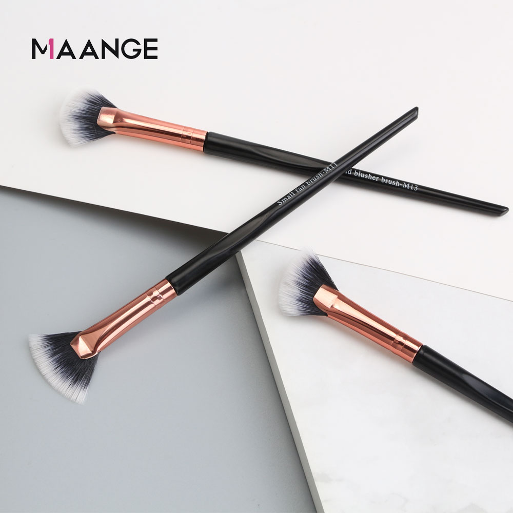 Maange 3/5/6/12 stuks oogmake-up kwast oogschaduw concealer blending wenkbrauw lip make-up kwast waaierkwast beautytool