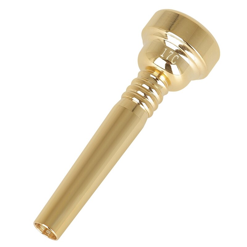 Musical Trumpet Mouthpiece 17C Accessories Tone Brass Instrument Mini Portable Durable Small Bugle Mouth