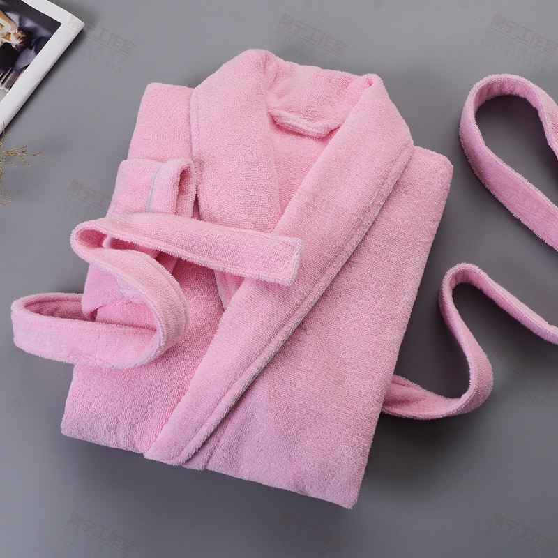 Tykkere menn badekåpe håndkle fleece vinter avslappet lange varme badekåper menn nattøy kapper jul bryllup brudepike kapper