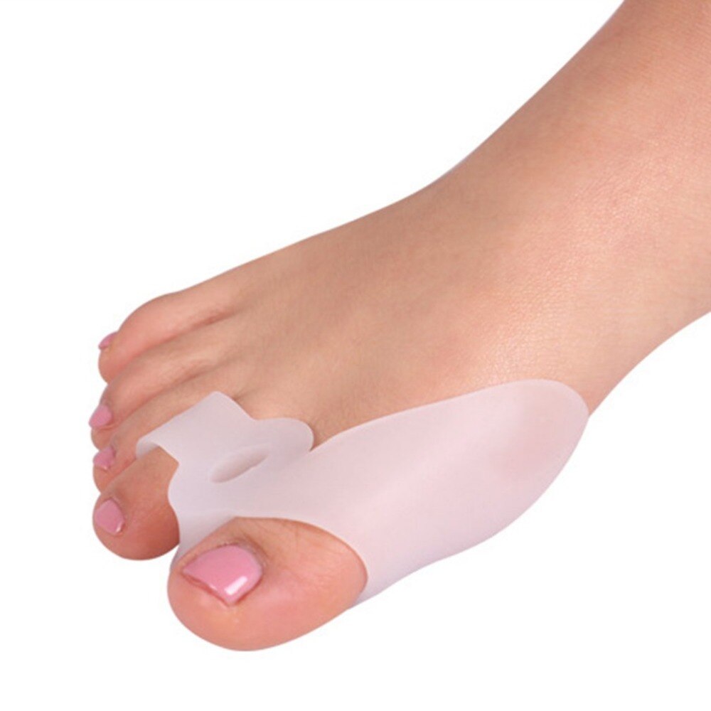 7 Stks/set Soft Bunion Protector Toe Straightener Toe Scheiden Silicone Teenseparators Duim Voetverzorging Voet Pijn Easese