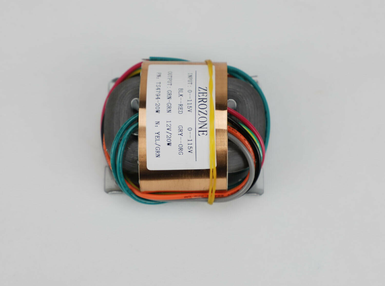 DIYERZONE 20VA Pure Copper R-core Transformer 6V / 9V /12V /15V/ 18V L16-2-1