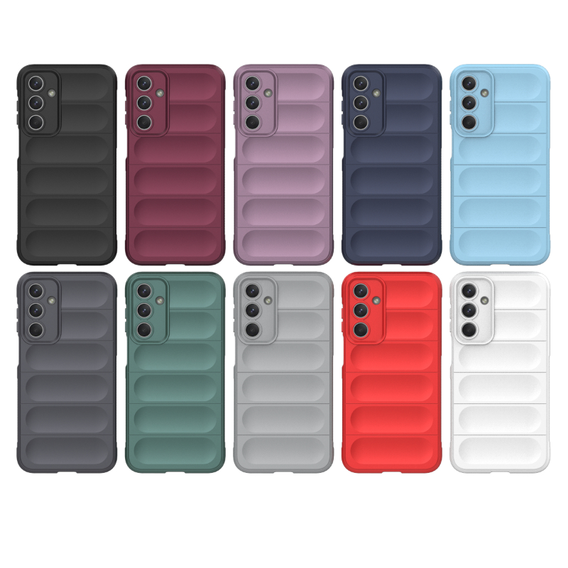 Case For Samsung Galaxy M35 M15 M55 5G Back Cover Phone Case Soft Silicone Anti-fall Shockproof Funda Coque Cases