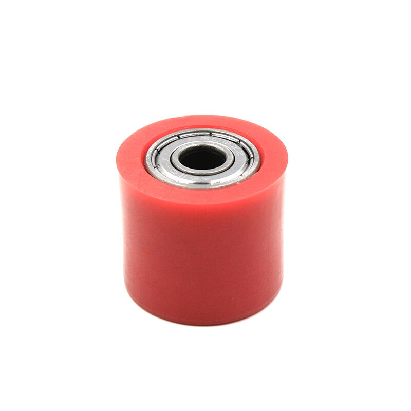 6 Kleuren 8Mm 10Mm Omleidwielen Lager Roller Katrol Wiel Spanner Voor Pit Motocross Atv Crf cr Xr CNC-109: 8MM Red