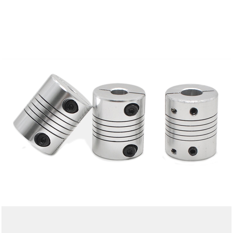 5mm/6mm/6,35mm/8mm/10mm/12mm Aluminium Welle Kupplung flexible Koppler Motor Anschluss D25L30