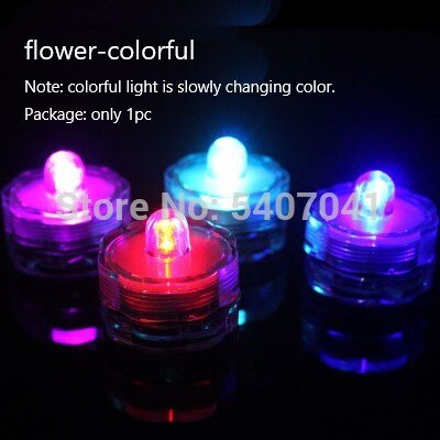 Silikonowe formy DIY świecznik choinka lampka do sypialni pojemnik formy żywica epoksydowa rękodzieło Charm narzędzie do wyrobu biżuterii: flower-colorful
