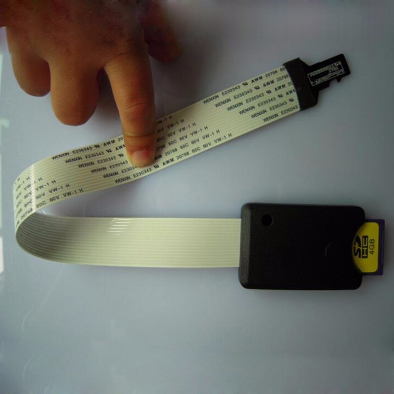 TF / Micro SD TO SD Card Extension Cable Adapter Flexible Extender MicroSD To SD / SDHC / SDXC Card Extension Adapter