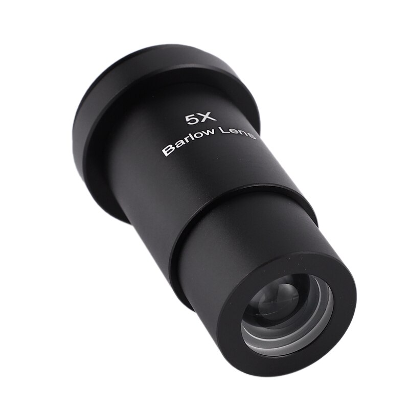 Aluminiumlegering 5x astronomische telescoop oculair barlow lens 1.25 inch astronomische telescoop accessoires