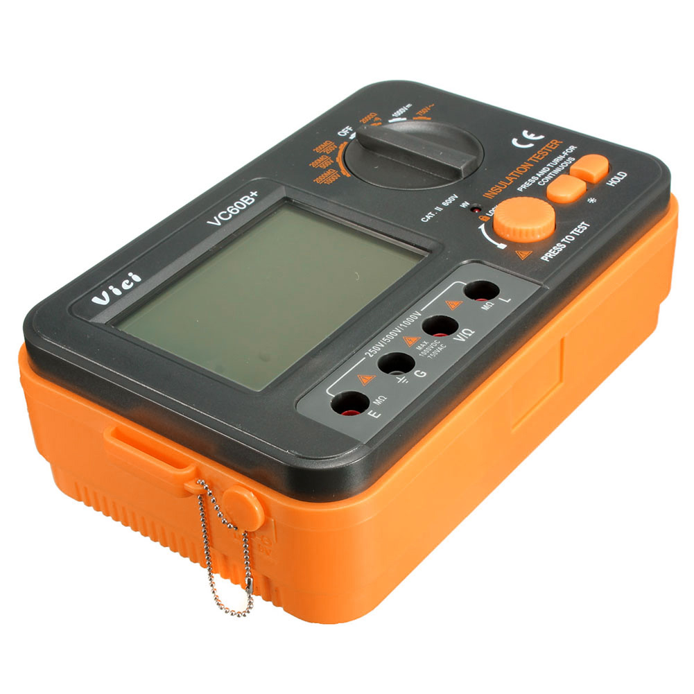 Digital Insulation Resistance Tester Megger MegOhm Meter 250V 500V 1000V DNJ998