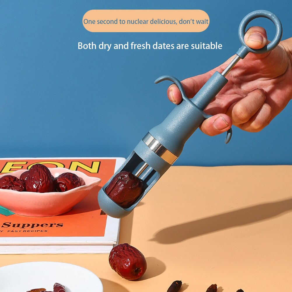 Fruit Corer Red Dates Apple Pear Corer Fruit Seed Core Remover Cutter Slicer Knife Vegetable Tools Household Kitchen Gadgets