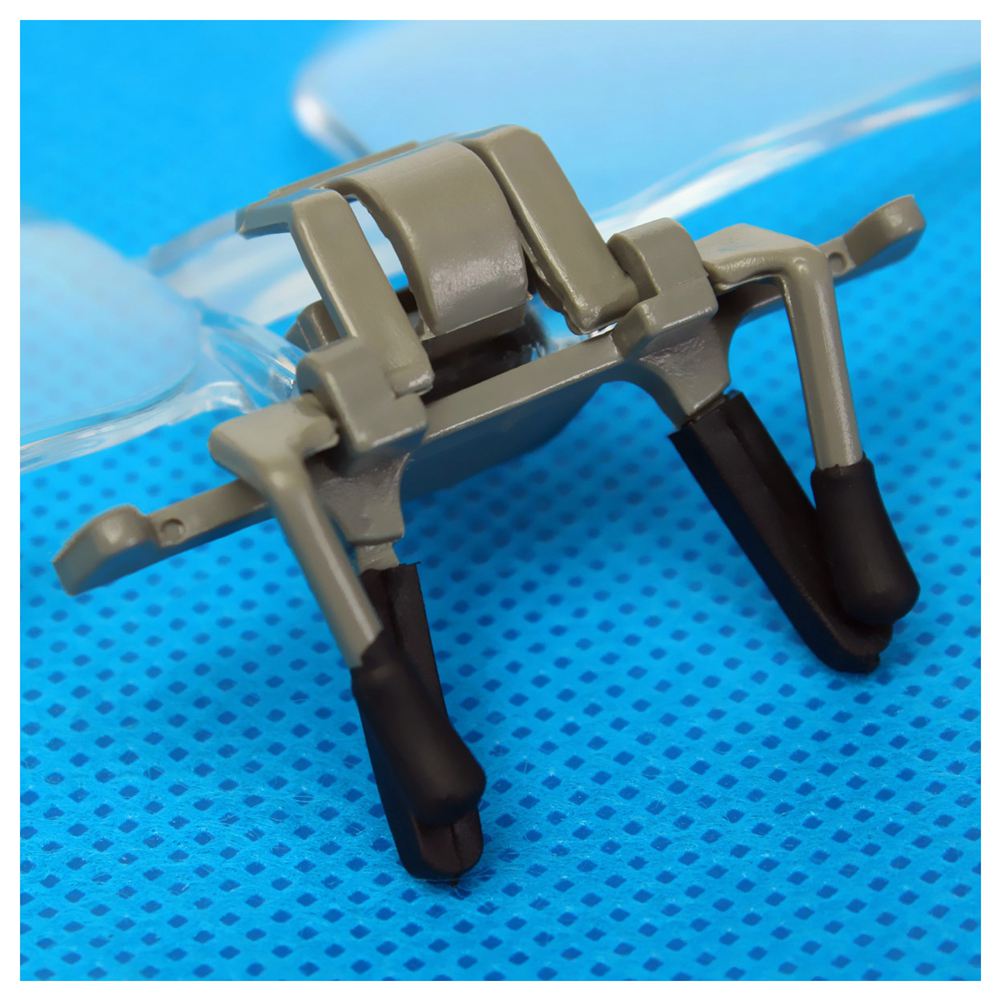 MCGS-Clear HD Lens Folding Magnifying Glasses Clip On Precise Magnifier Flip Loupe