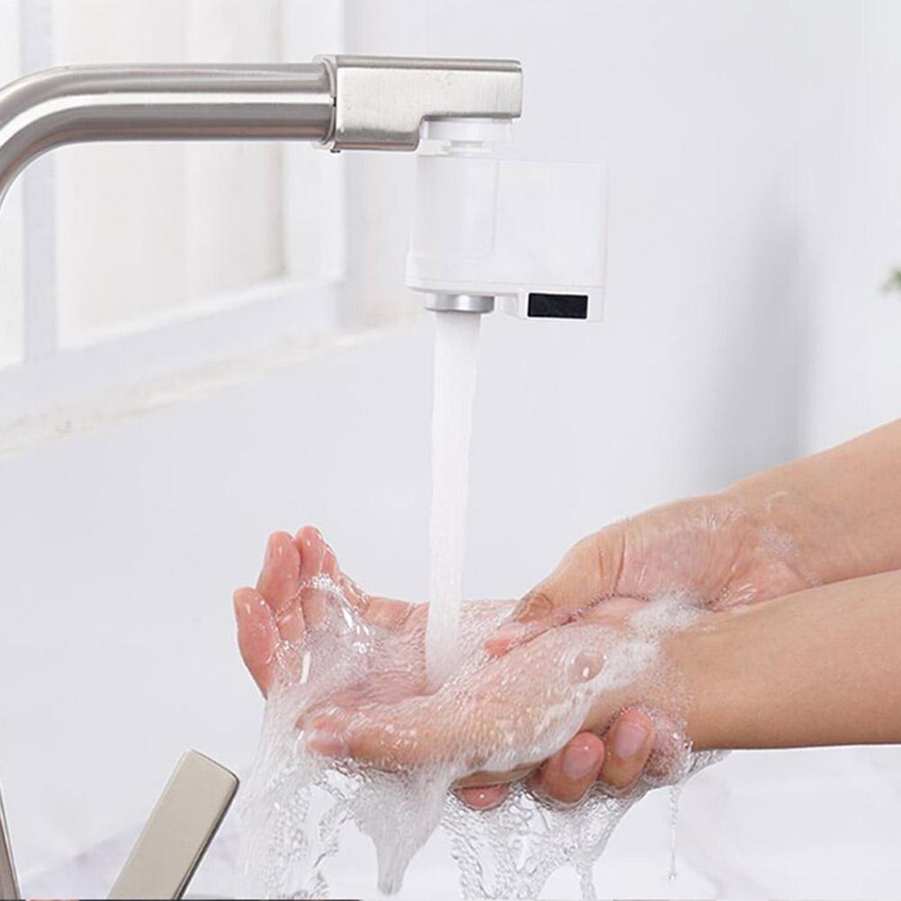 Xiaomi Zajia Induction Water Saver Faucet Extender Nozzle Infrared Sensor Tap Device Water Energy Saving Device Kitchen Nozzle
