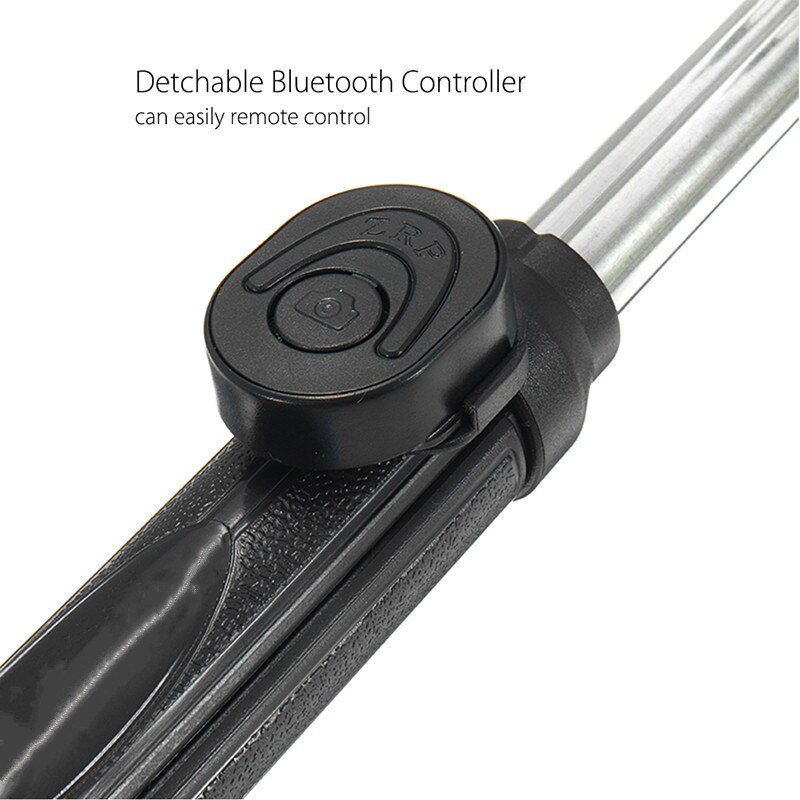Uitschuifbare Draadloze Afstandsbediening Selfie Stok Monopod 360 Graden Rotatie Mini Statief Voor iPhone 5 6 7 8 Plus X Smart mobiele Telefoon