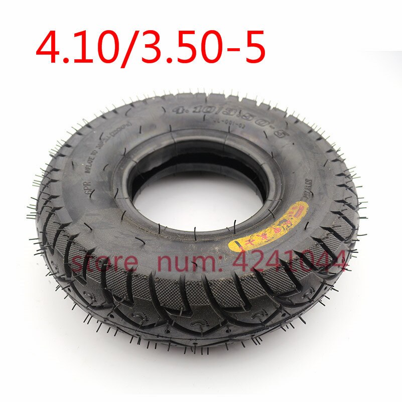 12 inch Highway tyre 4.10/3.50-5 ATV Quad Go Kart 47cc 49cc Tire inner tube Fit All Models 4.10/3.50-5 ''