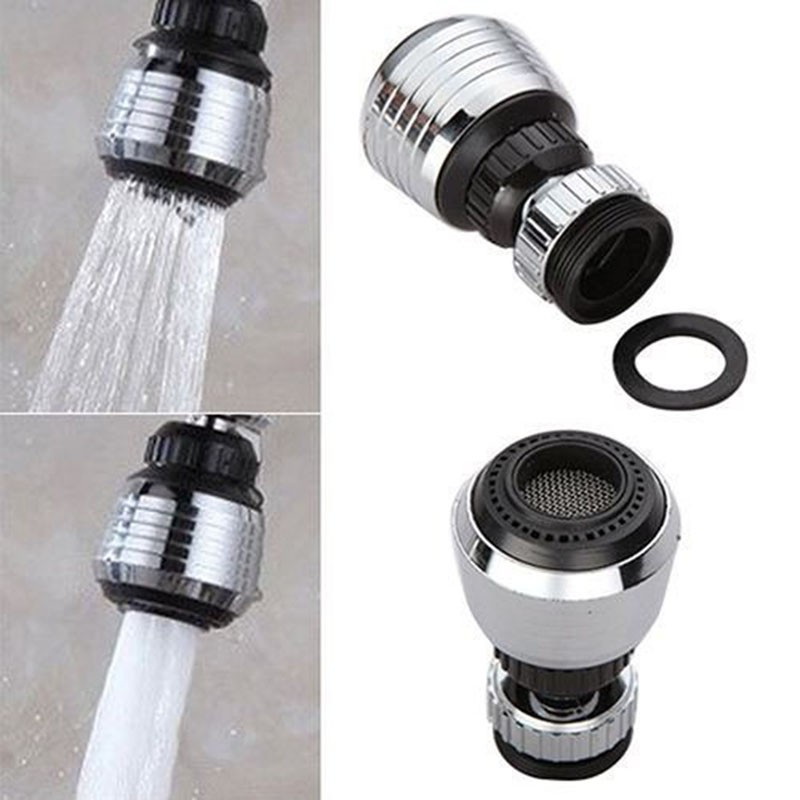 360° Swivel Faucet Nozzle Water Tap Bubbler Diffuser Filter Kitchen Sink Adapter Tap Filter Kitchen Sink Adapter