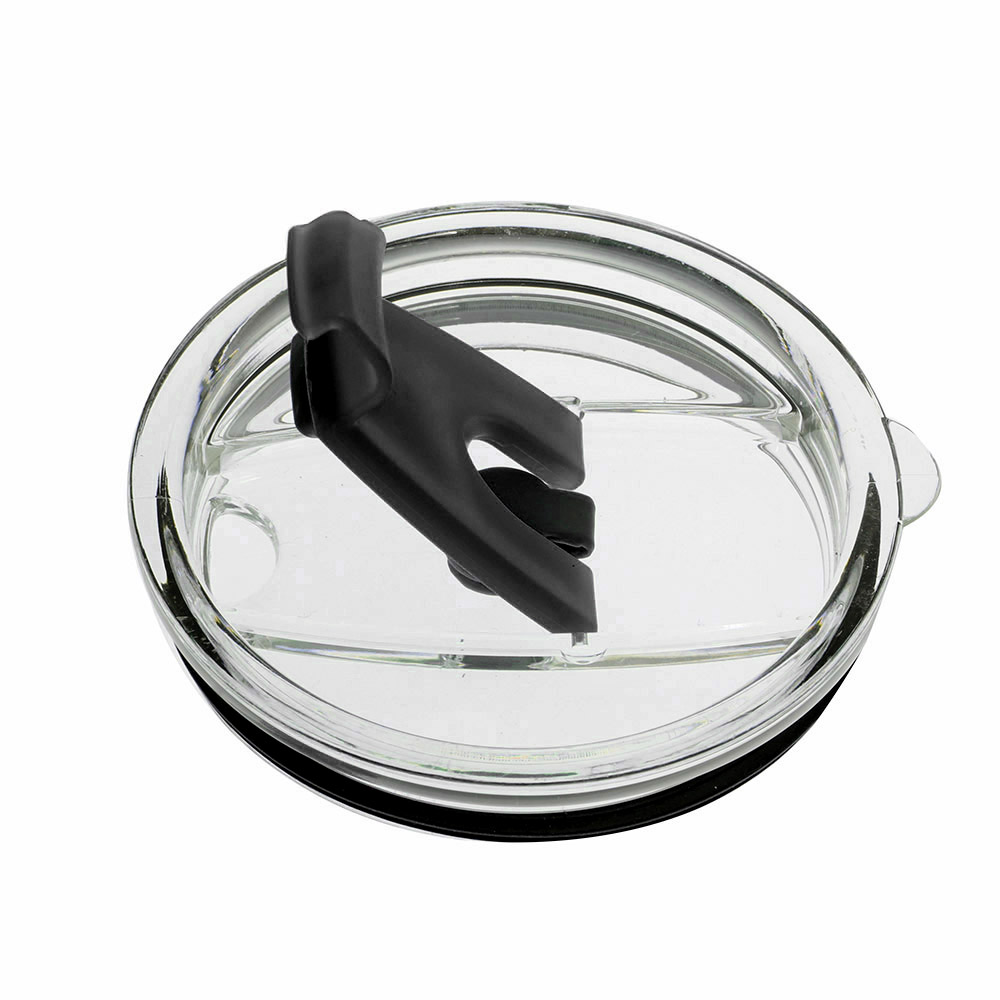 Multi-Gekleurde Splash Spill Proof Plastic Deksel Afdichting Fles Cover Voor 20 Oz/30 Oz Voor Rtic Yeti skinny Tumbler Water Cup: black 20oz
