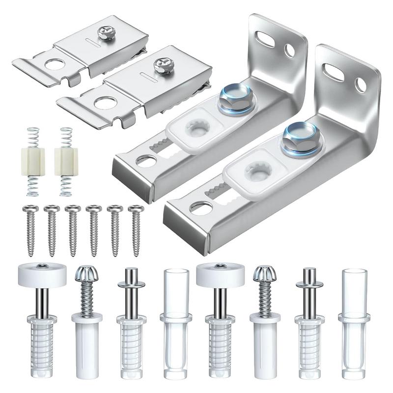 Piezas de repuesto para puerta corredera de armario, accesorios de riel de puerta plegable, 20 piezas