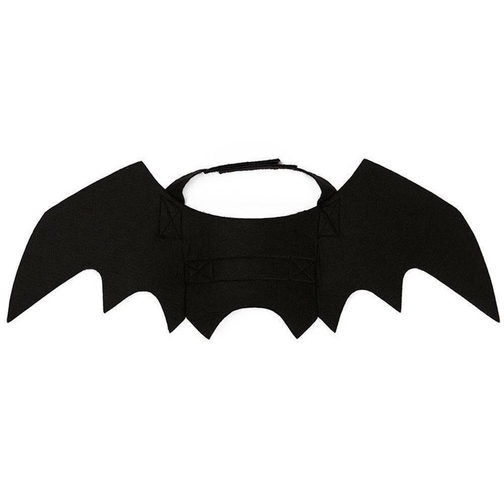 Halloween Hond Kostuums Vleermuis Vleugels Vampire Zwart Leuke Fancy Dress Up Halloween Pet Hond Kat Kostuum
