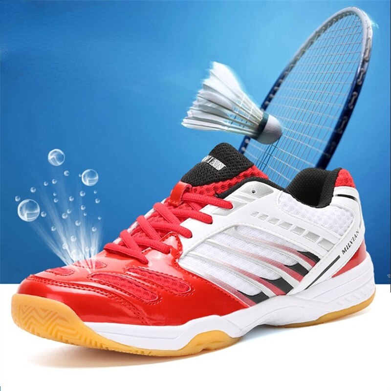 Casais casuais tênis esportivos sapatos de badminton leve tênis de treinamento confortável voleibol sapatos femininos de alta qualidade