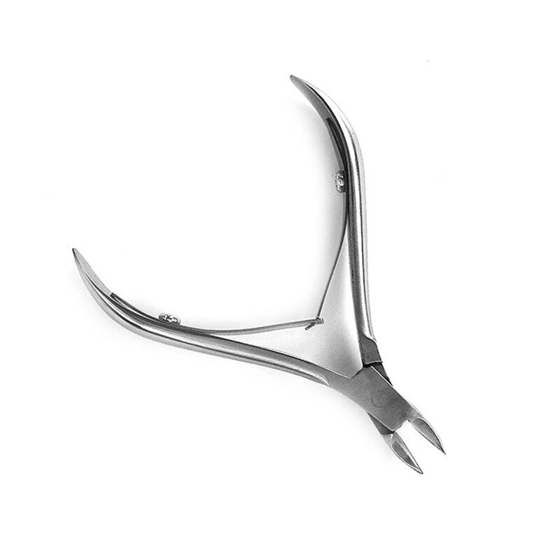 5 pcs/lot pince à cuticules en argent pour ongles en acier inoxydable coupe-ongles en acier inoxydable