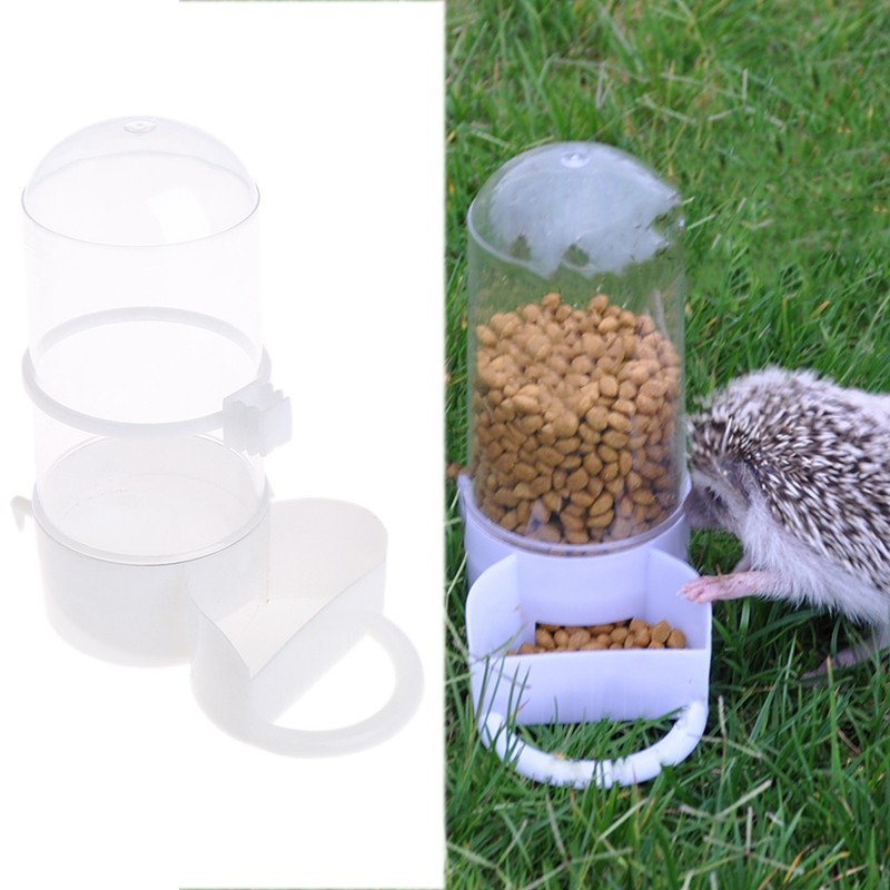 Bird Pet Drinker Feeder Automatic Food Waterer Clip Aviary Cage Parrot Budgie