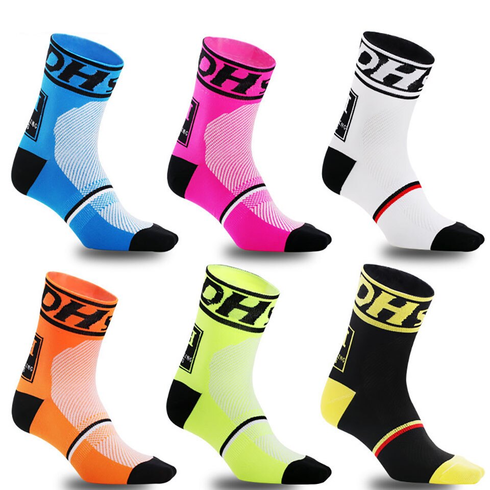 Outdoor Sports Cycling Socks Breathable Fishing Climbing Hiking Walking Running Football Basketball Socks