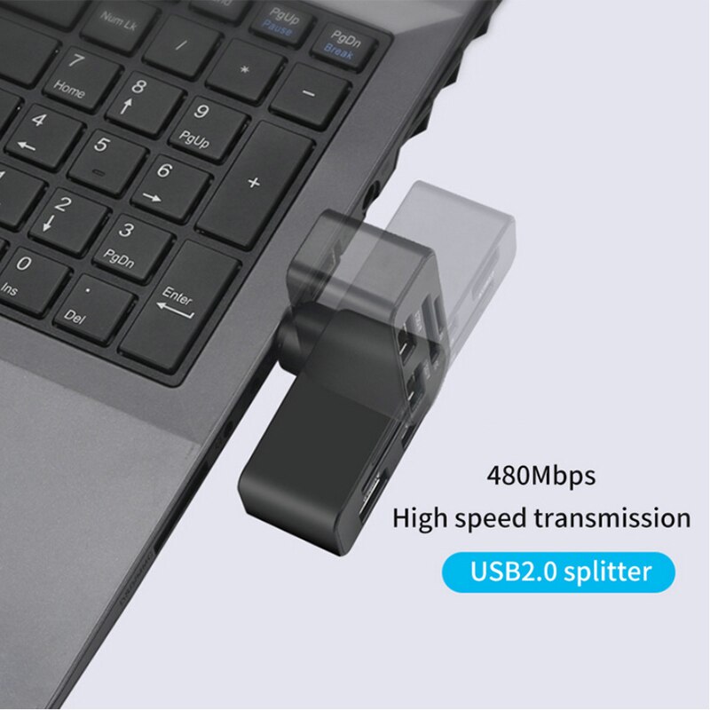 Usb 2,0 Naben 2 Hafen USB Energie Schnittstelle mit TF SD Kartenleser für NotebookComputer Laptop Zubehör USB Hub