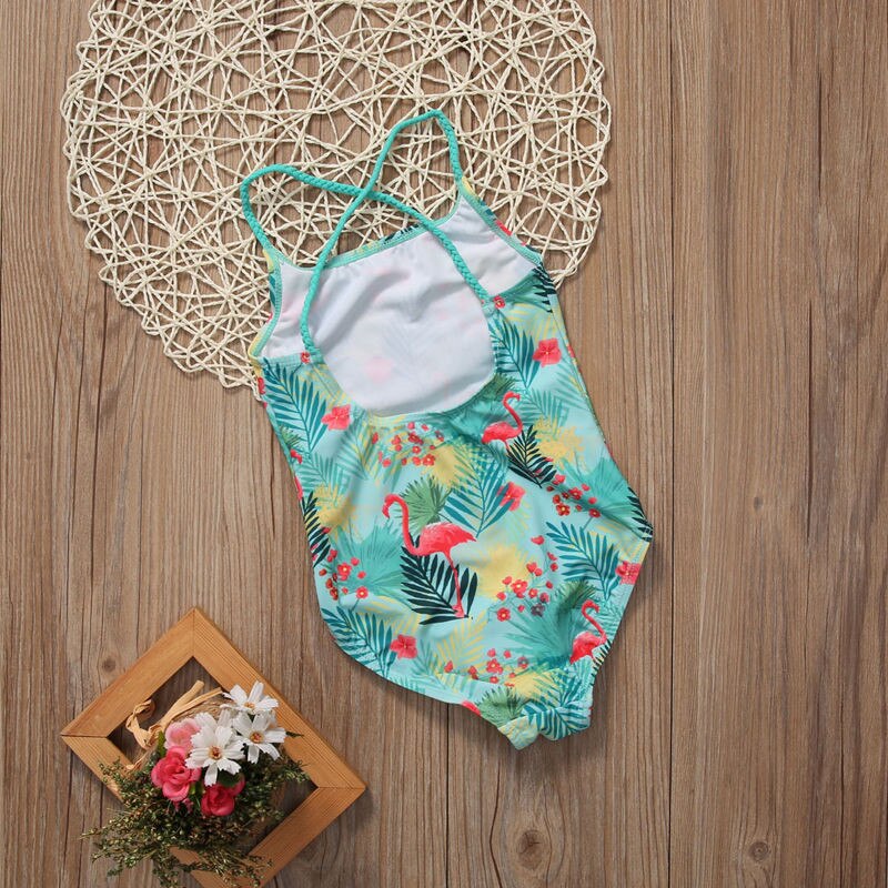 Sommer trykning bikini børn baby badedragt baby pige badetøj badpak pige barn børn piger badetøj badedragt til børn