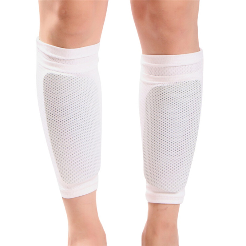 USA Erwachsene Kinder Bein Unterstützung Schutz Socken Für Fußball Fußball Shin Pads Bein Ärmeln Mit Shin Schutz: Armee Grün / Children