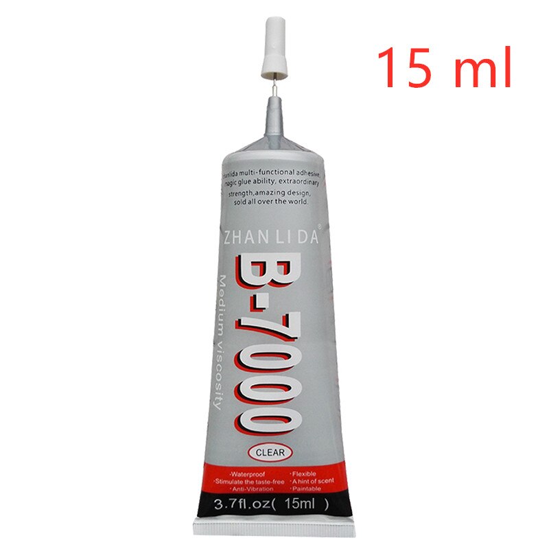 B7000 Sterke Lijm Lijm Transparante Lijm Shell Steentjes Waterdichte Superlijm Super Multi-purpose Voor Glas Sieraden: 15ml