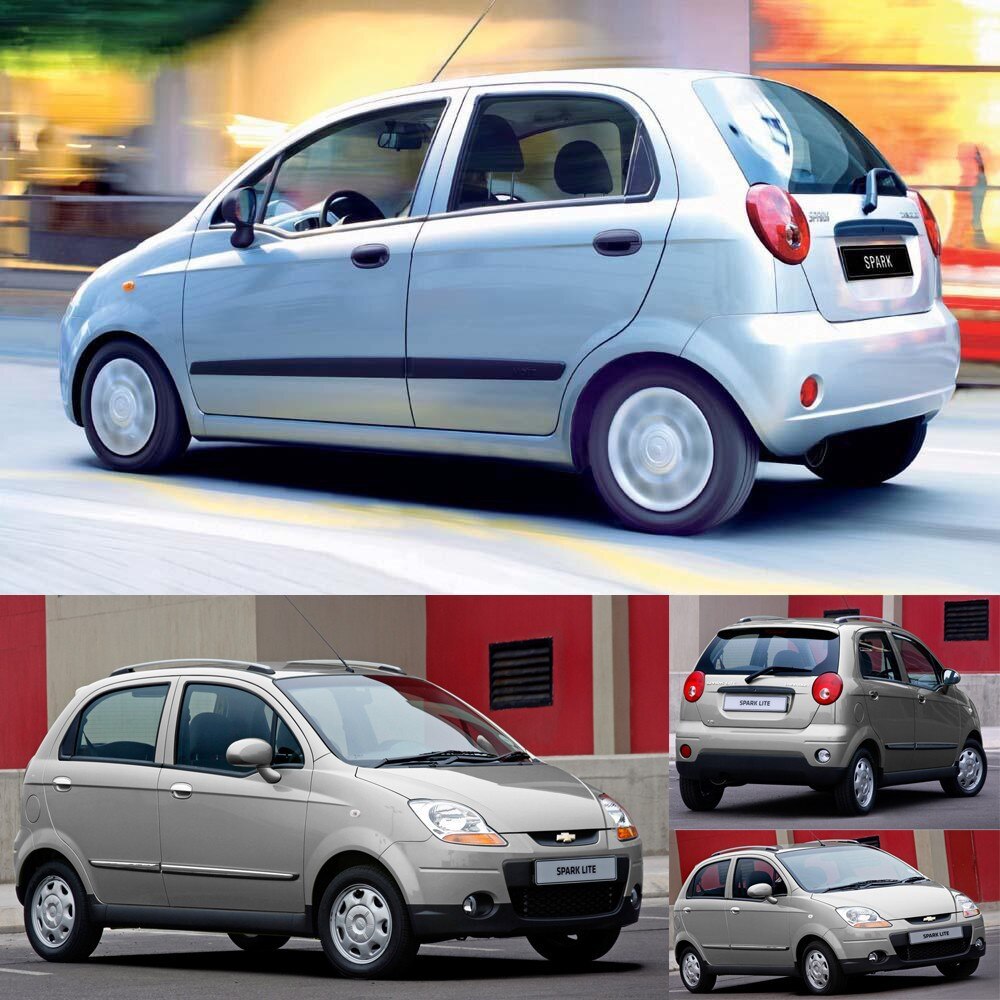 1 PAIR FRONT EXTERIOR DOOR HANDLE FOR CHEVRLOET SPARK DAEWOO MATIZ OEM:96601472 96601473