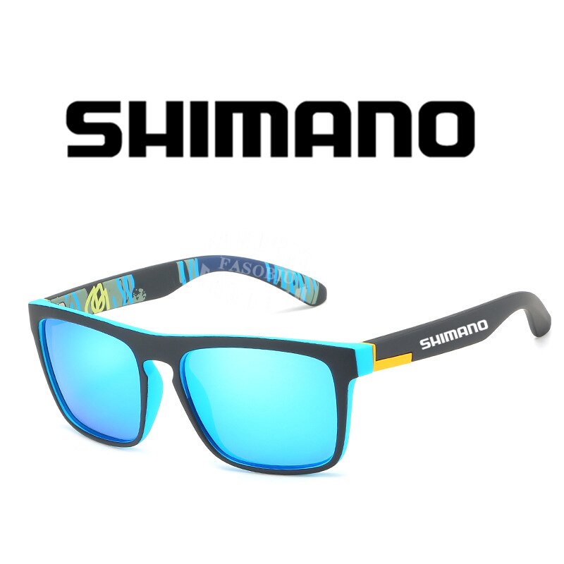Shimano – lunettes de soleil polarisées UV400, pour hommes et femmes, sport, plein air, alpinisme, cyclisme, pêche, été, 2022: Photo Color 5