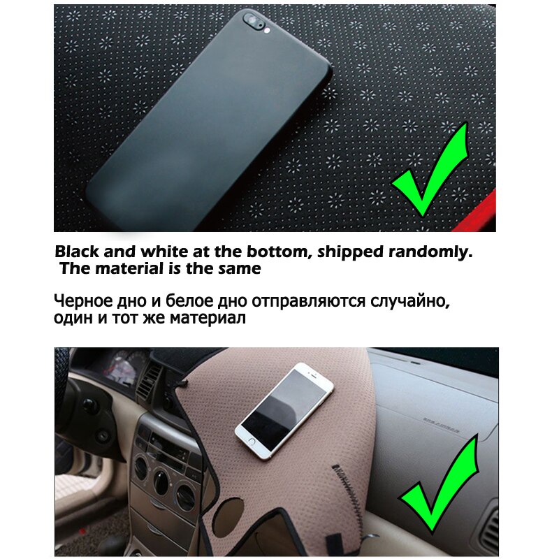 Midoon til hyundai sonata  i45 bil styling covers instrumentbræt instrumentbræt måtte solskærm instrumentbræt cover sol