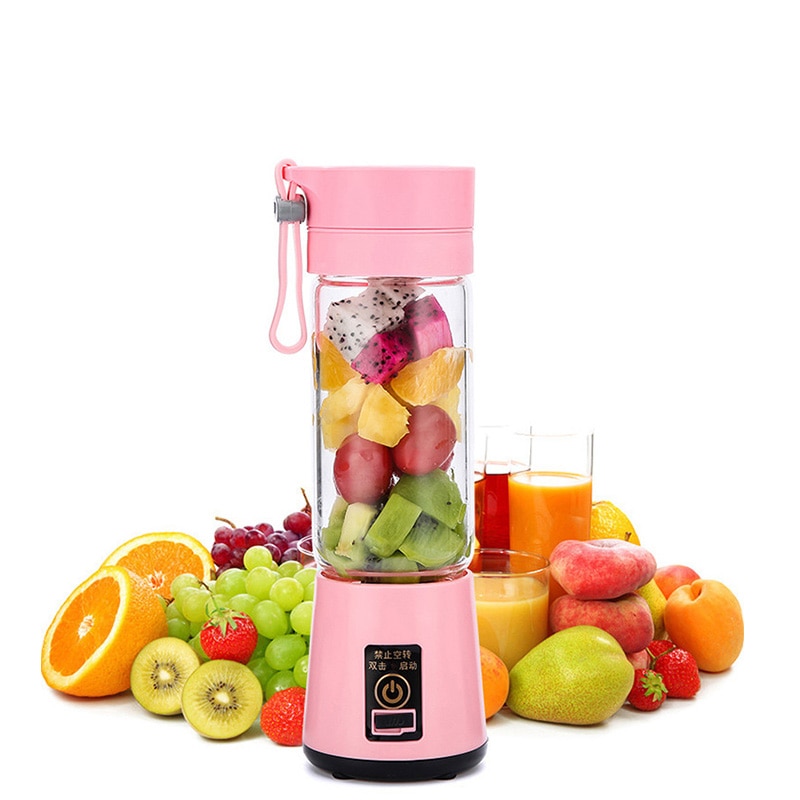 Presse-agrumes électrique Portable de taille USB, presse-agrumes, Smoothie, mélangeur, Rechargeable, Mini tasse de jus, eau