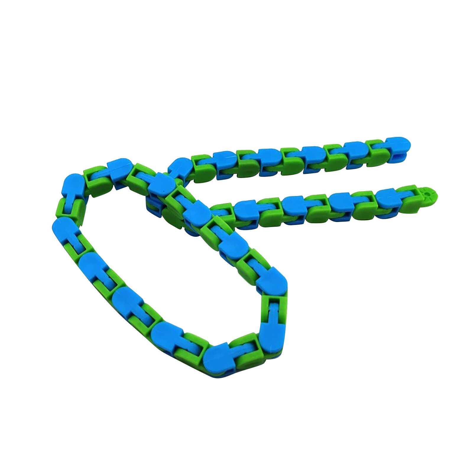24 Bit Colorful Puzzle Sensory Fidget Toys Stress Relief Rotate And Shape 48 Bit Wacky Tracks Snap and Click Fidget Toys Kids: B2 3PCS