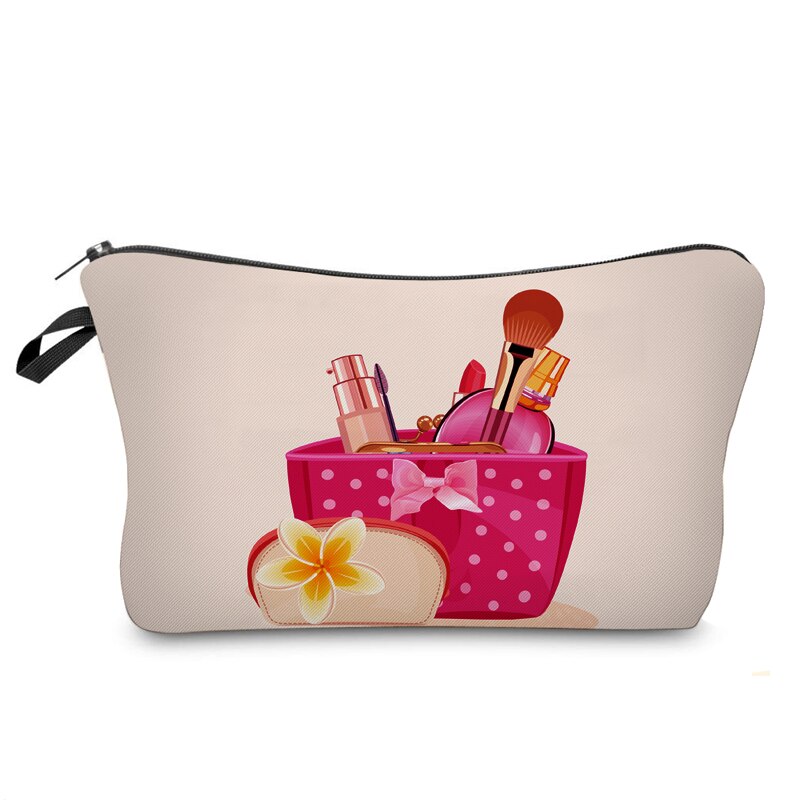 Jom Tokoy, bolsa organizadora de cosméticos, caja de maquillaje wiz, bolsa de cosméticos con impresión por transferencia térmica, bolsa de maquillaje de de para mujer