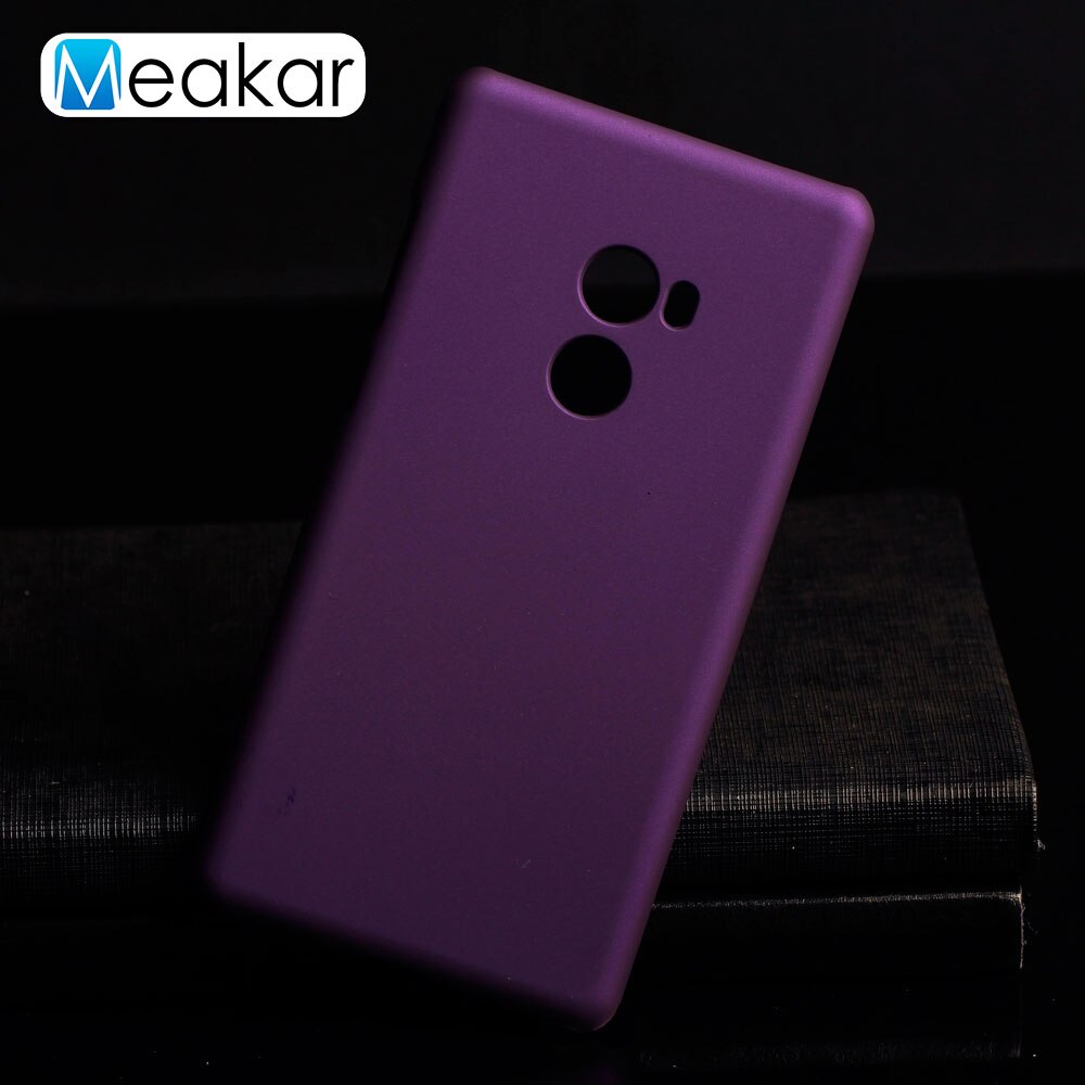 Funda de plástico mate para Xiaomi Mi Mix 2, 5,99%, Evo, Mix2: For Mi Mix 2 / Purple