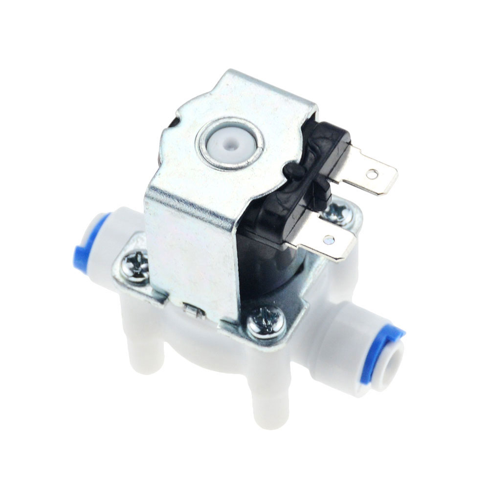 1/4 " Normally closed Electric Solenoid Valve Magnetic DC12V 24V AC220V Water Air Inlet Flow Switch Washing Machine Dispenser