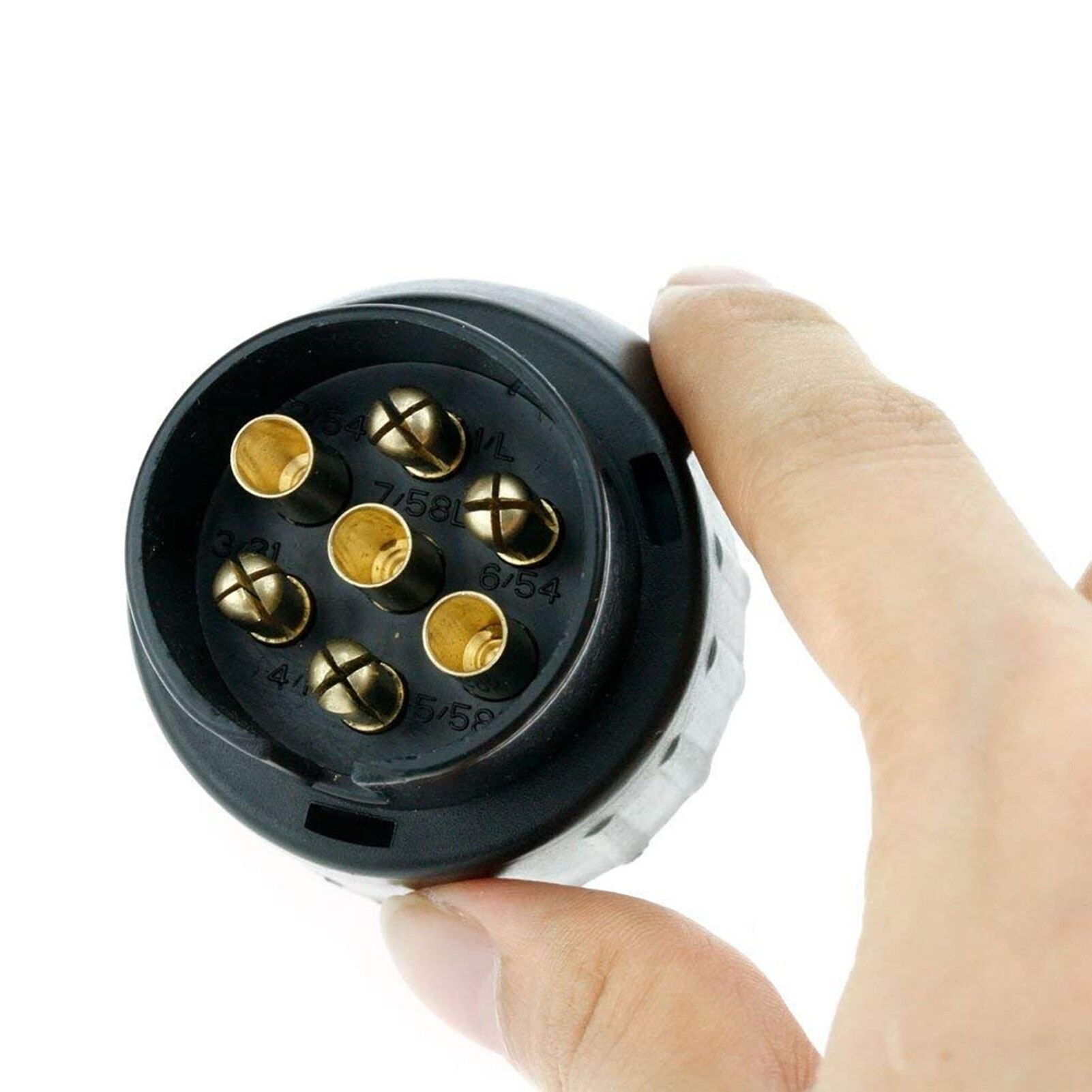 TM3034 7 Pin Naar 13 Pin Converter Connector Truck Trailer Adapter Tractie Accessoires