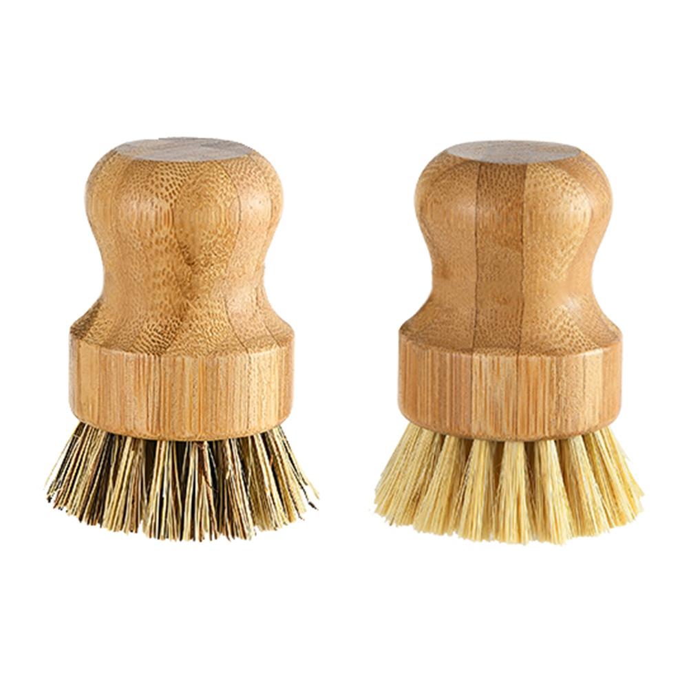 Cepillo de limpieza de madera, sartén con mango largo, cepillo para lavar platos, cuencos, cepillos de limpieza, accesorios de Herramientas de limpieza de cocina para el hogar